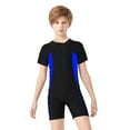 thumbnail image 4 of Boys Swimsuit UPF 50+ Rash Guard Long Sleeve Surfing Suit for Water Sports Swimming Diving Sun Summer Beach Wear, 4 of 4