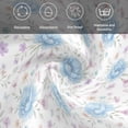 thumbnail image 6 of Cloth Napkins Set of 2 - 20x20 Inches, Pink Blue Flower Washable Reusable Table Napkins, Spring Watercolor Floral Plant Textured Soft & Absortbent Dining Napkin for Party Wedding Hotel Restaurant, 6 of 8