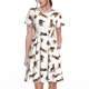 thumbnail image 1 of Balery German Shepherd Dog Vestidos sueltos de manga corta para mujer, vestidos de verano 2025, vestidos casuales de corte A con vuelo., 1 of 6