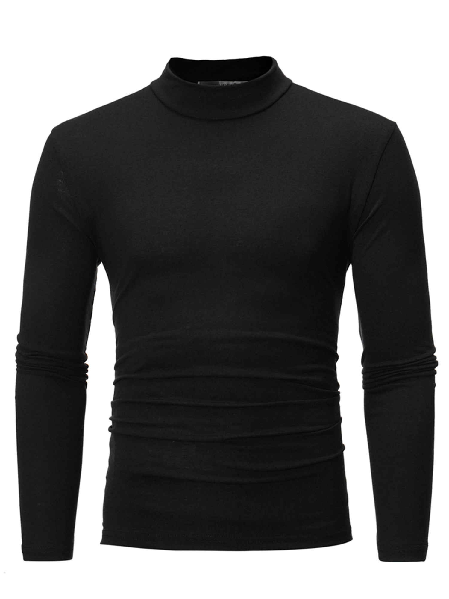 Men's Winter Thermal Turtleneck T Shirts Casual Slim Fit Basic Long Sleeve Pullover Big and Tall Baselayers Tops