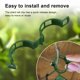 thumbnail image 2 of 100 Uds Clips Soporte para Plantas Plástico Reutilizables Tomate Vegetal () Verde, 2 of 5