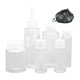 thumbnail image 2 of 6 uds. de tarros de especias para acampar para mascotas, condimentos, botellas de condimentos, organizador de almacenamiento, contenedor transparente Sunnimix tarros de especias portátiles, 2 of 7