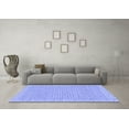 thumbnail image 3 of Ahgly Company Indoor Rectangle Oriental Blue Modern Area Rugs, 4' x 6', 3 of 4