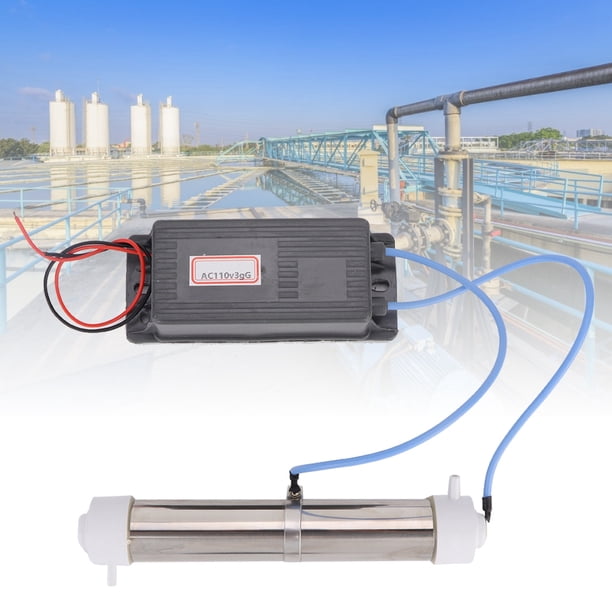 Generador de ozono, purificador de agua con ozono de 3 g y 110 V CA. Un generador de ozono que mejora su experiencia