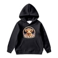 thumbnail image 4 of SJLDQY Girls Hoodies Cute Highland Cow Graphic Hooded Sweatshirts for Girls Long Sleeve Hoodie Fall Winter Casual Pullover Tops with Pockets, 4 of 4