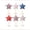A, variant on Independence Day Decor, Printed Pattern 6-Pack, Lightweight & Reusable, Soft & Festive, Padded Items Table Ornaments, Suitable Home, Dining Table, Desk, Party, Decoration, Indoor/Outdoor Displays.