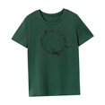 thumbnail image 4 of Camiseta para mujer con cuello redondo, camiseta básica para mochilero de vacaciones, regalo para mujer S, 4 of 7
