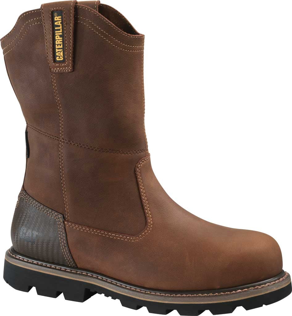 Caterpillar steel cheap toe waterproof boots