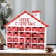 thumbnail image 2 of Calendario de Adviento de madera para Navidad, Casa con cajones de almacenamiento, cuenta atrás iluminada con LED, adorno de número, regalo de escritorio para casa y vacaciones, 2 of 4
