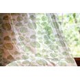 thumbnail image 2 of Leaf Tulle Curtains with Rod Pocket, Brazilian Rainforest Foliage Nature Ivy Swirls Palm Banana Trees Leaves Art Print, Sheer Drape for Wedding Party 2 Panels, 7 Sizes, Pale Green, by Ambesonne, 2 of 3