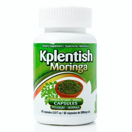 Moringa KPlentish Potassium Supplement Suplemento de Potasio y Energia - 30 Day