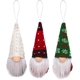 thumbnail image 1 of Adornos navideños de Papá Noel de gnomo sin rostro YONGSHENG juego de 3 colgantes para árbol de Navidad, 1 of 5