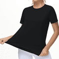 thumbnail image 3 of In October We Wear Pink Graphic T-Shirt for Women, Breast Cancer Awareness Halloween Tee, Pink Ribbon Ghost Pumpkin Graphic Shirt, Casual Crew Neck Short Sleeve Fall Support Top, 3 of 9