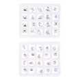 thumbnail image 1 of Miangastore Nail Art Rhinestones Kit Assorted Color 40Pcs 0.39X0.39X0.20In, 1 of 8