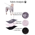 thumbnail image 4 of Mono impermeable para perros grandes, ropa para perros medianos y grandes, mono de invierno para mascotas, chaqueta para bulldog francés, disfraz para labrador., 4 of 6
