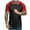 Red, variant on Guzom Solid Men T Shirts Value Pack Comfort Breathable Soft Fashion Crew Neck Short Sleeve Tee Shirt