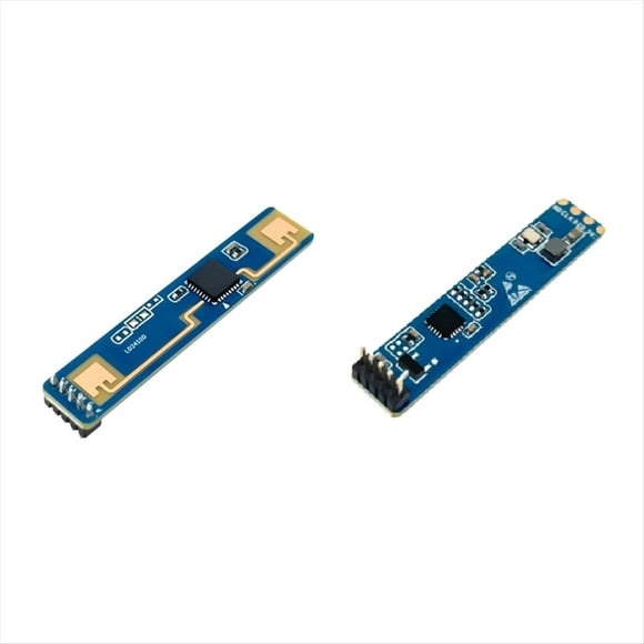2 Sensores de Presencia y Estado Humano HLK-LD2410D de 24 GHz, Módulo de Radar de Movimiento de Micromovimiento Humano de 5 V.