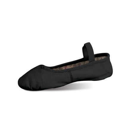 

Danshuz Girls Black Rose Student Leather Ballet Shoes 11.5 Kids