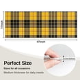 thumbnail image 5 of Yellow Black and Red Checkerboard Checkered Pattern Kitchen Rug Mat,Kitchen Runner Rugs Non Skid Washable,Decorative Kitchen Floor Mats for Kitchen,Sink,Laundry,17"X47", 5 of 5