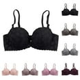 thumbnail image 4 of XFLWAM Bras for Women Adjustable Straps Comfort Lift up Bra Lace Underwear Breathable All Day Comfort Bralette, 4 of 4
