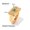 JDR202433 No 6, variant on Womens Ring 18K Gold Plated Inlaid Zircon Ring Square Plate Stainless Steel Ring Jewelry Gift Her Fashion Ring