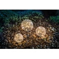 thumbnail image 3 of Hanging Solar Lantern Solar Gazing Ball Outdoor Mosaic Lights, 3 of 3