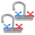 thumbnail image 3 of 2 grifos de cocina de juguete de repuesto: grifo de juguete de simulación - Grifo de fregadero de cocina de juguete para niños pequeños - Accesorios de juego de simulación, 3 of 7