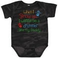 thumbnail image 3 of Inktastic Drummer Like Daddy Boys or Girls Baby Bodysuit, 3 of 5