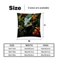 thumbnail image 5 of Chameleon Pillow Covers Inserts Set with Unique Patterns - 16x16, 18x18, 20x20 Inches - 2 Pack Decorative Throw Pillow Covers for Home Decor and More, 5 of 6