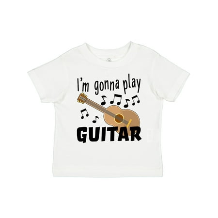 

Inktastic I m Gonna Play Guitar- Music Gift Toddler Boy or Toddler Girl T-Shirt