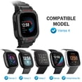 thumbnail image 2 of Correa con funda para Fitbit Versa 4/3/2/1/Sense de FINTIE, 2 of 8