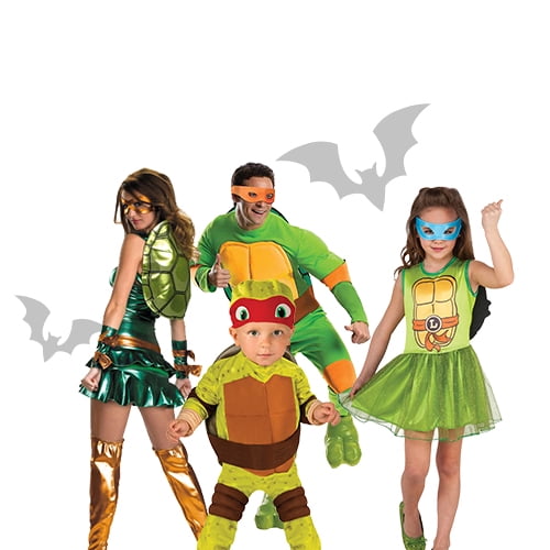 turtle costume girl