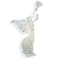 thumbnail image 2 of Brite Star 48" Lighted Opalescent 3-D Angel with Trumpet Swirl Christmas Yard Art Decoration, 2 of 2