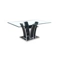 thumbnail image 4 of Topline Home Furnishings Table de salle à manger en verre 7pc, 4 of 9