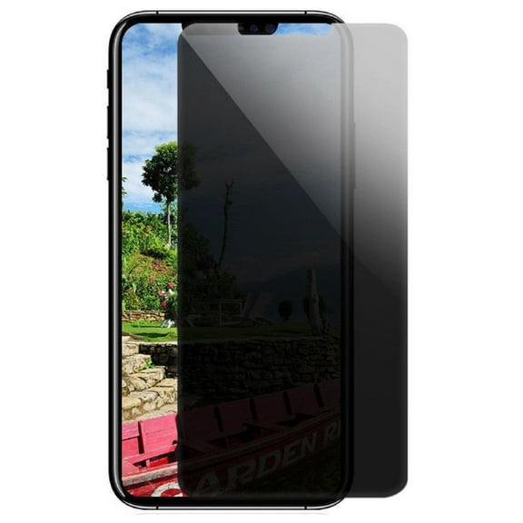 iPhone XR 11 - Curved Tempered Glass Privacy Screen Protector Anti-Spy Anti-Peep 3D Edge Case Friendly