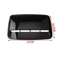 thumbnail image 1 of Air Outlet Cover Decoration Universal Car Hood Scoop Air Flow Intake Vent Cover Car Styling, 1 of 6