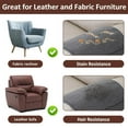 thumbnail image 6 of 3 Pcs/Set Recliner Covers Armrest Covers for Recliner Chair with Storage Pockets Headrest Cover for Sofa Recliner Protector, 6 of 8