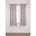 thumbnail image 1 of Mainstays Chambray Blackout 63" Window Curtains Panel Pair, 1 of 3