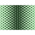 thumbnail image 1 of Ahgly Company Machine Washable Indoor Rectangle Transitional Dark Forest Green Area Rugs, 2' x 3', 1 of 7