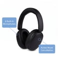 thumbnail image 6 of onn Hushbyte Wireless Over-ear Headphones with Memory Foam and HD Sound, Black, 6 of 11