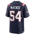 thumbnail image 3 of Men's Nike Jalen McKenzie  Navy New England Patriots Team Game Jersey, 3 of 3