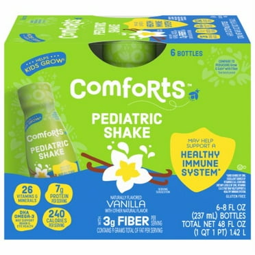 Comforts Vanilla Pediatric Drink 6 pk