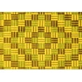 thumbnail image 1 of Ahgly Company Indoor Rectangle Abstract Yellow Modern Area Rugs, 5' x 7', 1 of 4