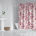 thumbnail image 2 of Waterproof Beautiful Colorful Floral Shower Curtain 72x72 Inch Boho Style Polyester Unique Shower Curtain for Bathroom Hotel Home Decor with 12 Plastic Hooks, 2 of 5