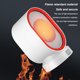 thumbnail image 2 of Ventilador eléctrico de calentamiento rápido Mini calentador de baño Escritorio seguro Funcionamiento silencioso Calentador Protección contra sobrecalentamiento GeweYeeli HA009590-03B, 2 of 7
