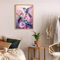 thumbnail image 3 of 5D DIY Diamond Painting Set "Hummingbird" Round Diamond Art Crafts for Adults, Suitable for Wall Decoration, Bedroom and Home Decoration, 3 of 6