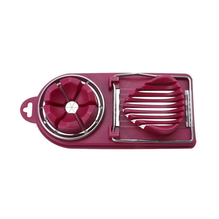 

Black and Friday Deals 2024 Egg Slicer Egg Cutter For Hard Boiled Eggs Heavy Duty For Strawberry Kitchen Accessories Multifunctional Egg Cutter 2 In 1 Food Grade Household Stainless Steel Wires
