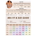 thumbnail image 5 of Cueply Bras for Women Plus Size Wireless Bra Full Coverage Support Wide Strap Seamless Comfort, 5 of 9