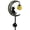 Retro Moon Cat, variant on Marine Corps Bulldog Solar Garden Light Devil Dog Patriotic Outdoor Yard Stake, 4.72" Waterproof Resin Military Memorial Gift for Lawn Pathway Patio Decor