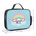 thumbnail image 2 of Cinnamoroll Lunch Bag, Insulated Lunch Bag for Women Men Lunch Box Container Bag Reusable Lunch Tote Bag for Office, Work, Beach, Travel, Picnic, 2 of 7